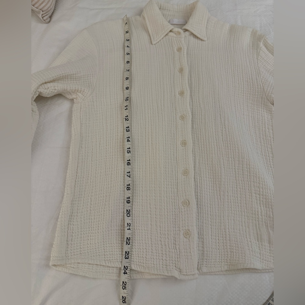 Sablyn Caleb Gauze Long Sleeve Button Down
Size XS - Picture 10 of 12